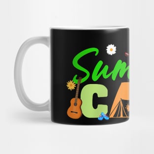 Summer Vacation Family 2025 Cousin Camp Making Memories Raglan Mug